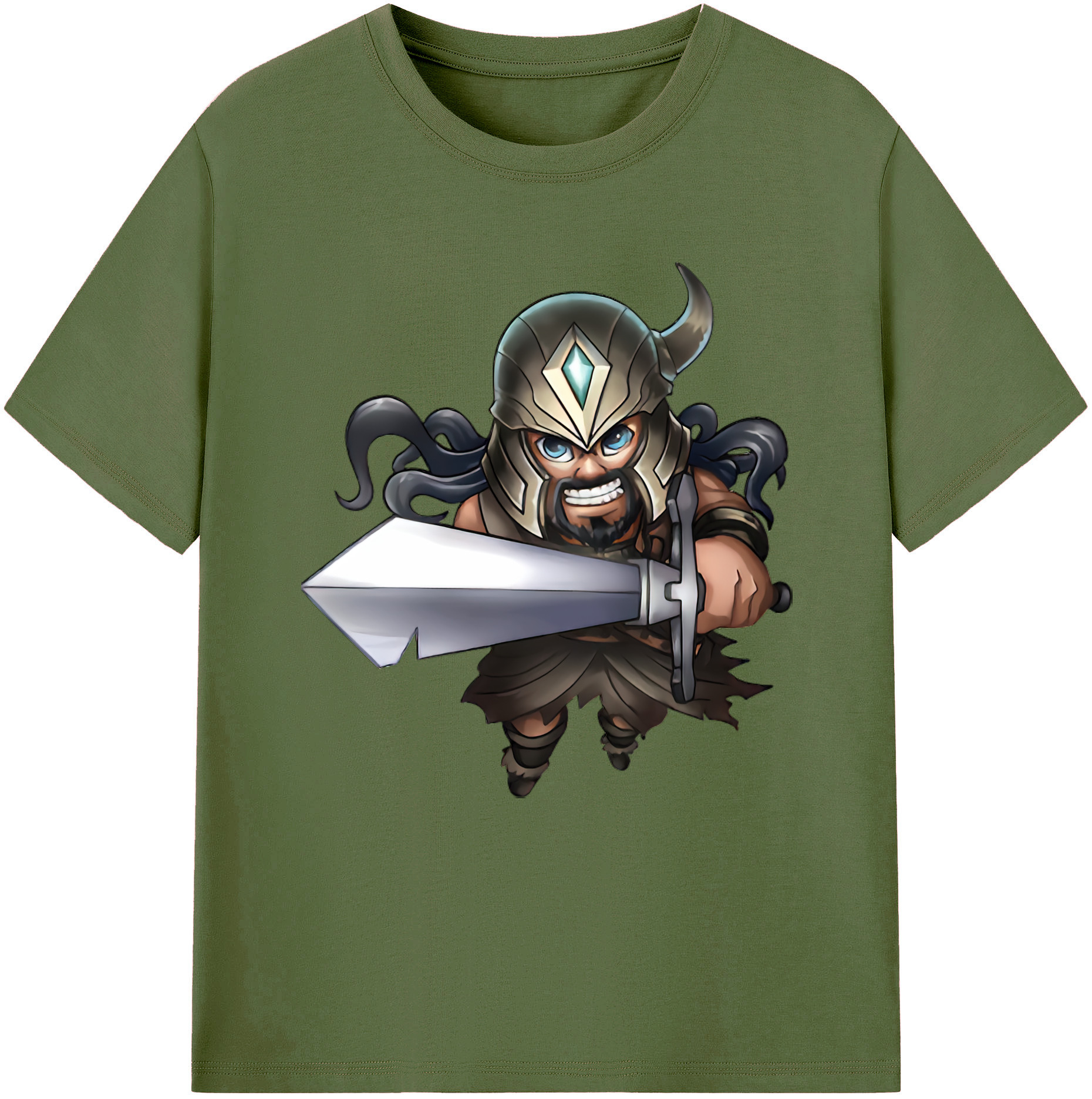 リーグ・オブ・レジェンド League of Legends LOL 綿100％半袖Tシャツ（フロントプリント）